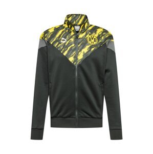PUMA Sportovní bunda  černá / žlutá