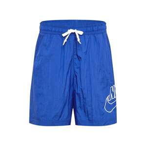 Nike Sportswear Kalhoty 'Alumni' královská modrá / bílá