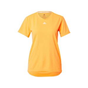 ADIDAS PERFORMANCE Funkční tričko 'NECESSI'  oranžová / bílá