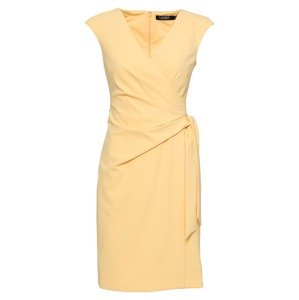Lauren Ralph Lauren Koktejlové šaty 'SAIDANN'  světle žlutá