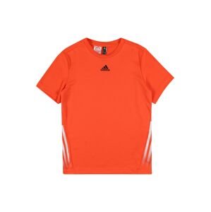 ADIDAS PERFORMANCE Funkční tričko  oranžová / bílá / černá