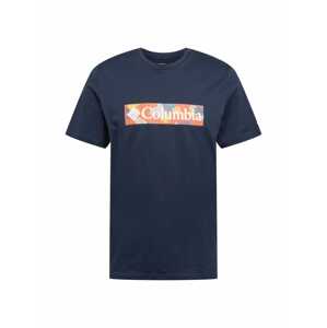COLUMBIA Tričko  námořnická modř / mix barev