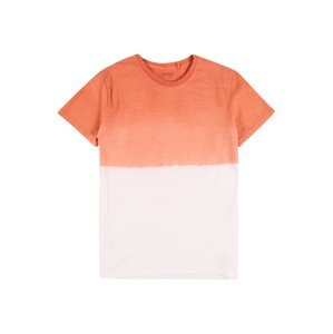 ESPRIT Tričko  oranžově červená / krémová
