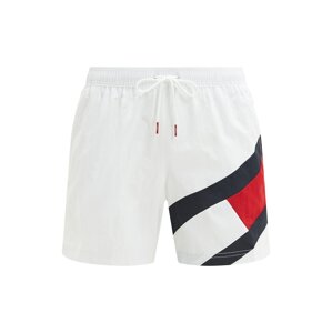 Tommy Hilfiger Underwear Plavecké šortky  námořnická modř / jasně červená / bílá