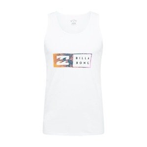 BILLABONG Funkční tričko  bílá / oranžová / černá / pastelová modrá / pink