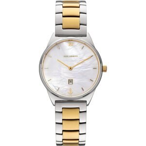 Paul Hewitt Analogové hodinky  stříbrná / zlatá / perlově bílá