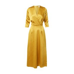 Closet London Koktejlové šaty  zlatě žlutá