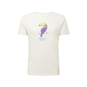 Wemoto T-Shirt 'TOUCAN'  přírodní bílá / mix barev