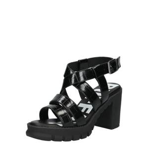 BUFFALO Páskové sandály 'RAGAN'  černá