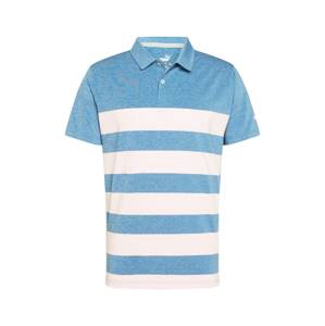 PUMA Funkční tričko 'MATTR'  bílá / kouřově modrá