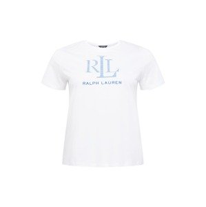 Lauren Ralph Lauren Tričko  bílá / modrá