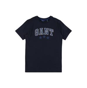 GANT Tričko  tmavě modrá / marine modrá / bílá