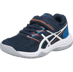 ASICS Sportovní boty 'UPCOURT GS'  námořnická modř / bílá / svítivě oranžová / modrá