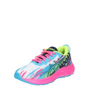 ASICS Sportovní boty 'Gel Noosa 13'  bílá / pink / modrá / svítivě zelená / černá