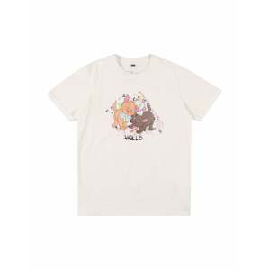 Mister Tee T-Shirt 'Aristocats Hello'  bílá / korálová / černá / orchidej / opálová