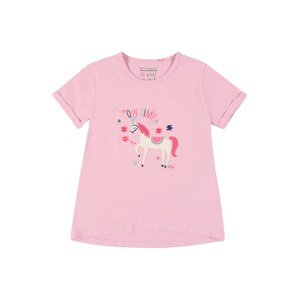 STACCATO Tričko  růžová / bílá / pink / námořnická modř / mátová