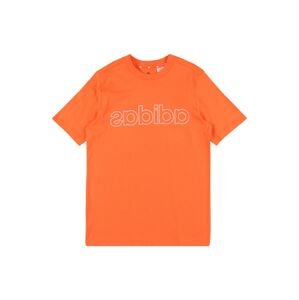 ADIDAS PERFORMANCE Funkční tričko  bílá / tmavě oranžová