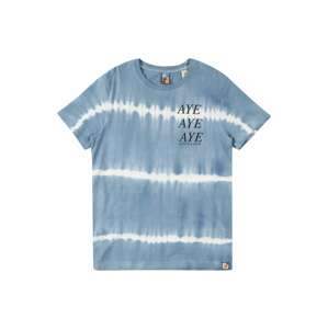 SCOTCH & SODA Shirt  bílá / světlemodrá / ultramarínová modř