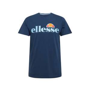 ELLESSE Funkční tričko 'Selvettet'  námořnická modř / světlemodrá / oranžová / červená