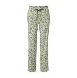 TRIUMPH Pyžamové kalhoty  zelená / bílá / olivová