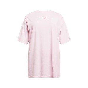 Tommy Jeans Curve Letní šaty  pastelově růžová