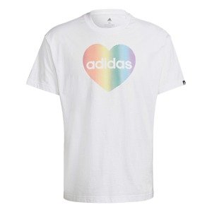 ADIDAS PERFORMANCE Funkční tričko  bílá / světle fialová / světlemodrá / limone / světle červená
