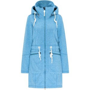 ICEBOUND Pletený kabátek modrý melír