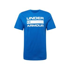 UNDER ARMOUR Funkční tričko 'Team Issue'  bílá / královská modrá