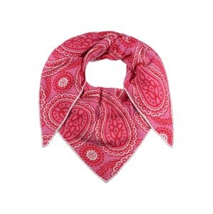 Zwillingsherz Šátek  pink / bílá / červená
