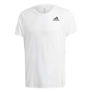 ADIDAS PERFORMANCE Funkční tričko 'Runner'  bílá / černá / žlutá