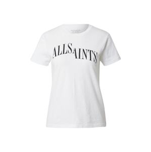 AllSaints Tričko  bílá / černá