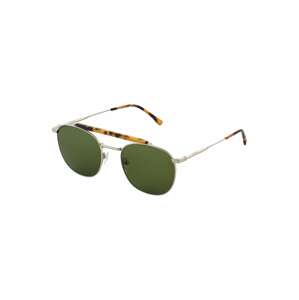 LACOSTE Sluneční brýle 'L241S'  stříbrná / zelená