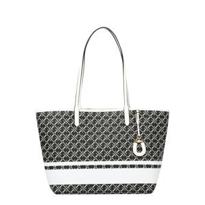 Lauren Ralph Lauren Nákupní taška 'COLLINS'  černá / bílá