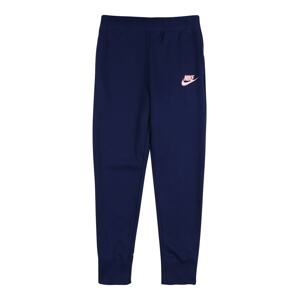 Nike Sportswear Kalhoty  modrá / růžová