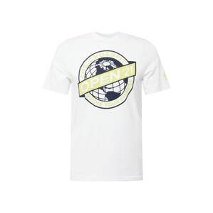 Reebok Sport Funkční tričko  bílá / žlutá / noční modrá