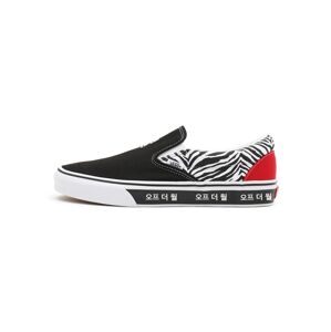 VANS Slip on boty  bílá / černá / červená / mix barev