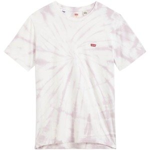 LEVI'S Tričko  pastelová fialová / červená / bílá