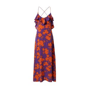 Trendyol Letní šaty  fialová / oranžová