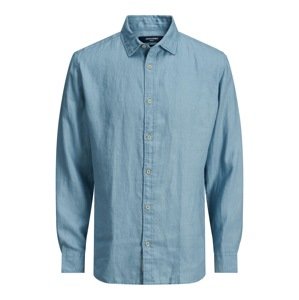 JACK & JONES Košile 'Plain'  kouřově modrá