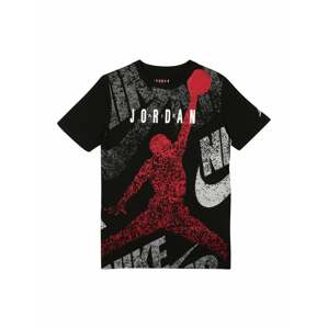 Jordan T-Shirt  černá / bílá / červená
