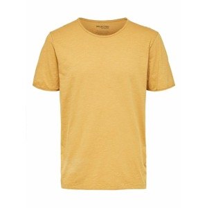 SELECTED HOMME Tričko  tmavě žlutá
