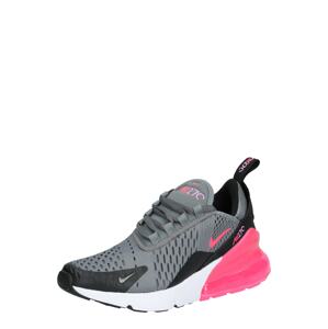 Nike Sportswear Tenisky 'Air Max 270'  šedá / pink / černá / bílá