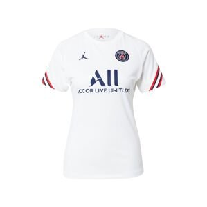 NIKE Funkční tričko 'Paris Saint-Germain'  bílá / marine modrá / červená
