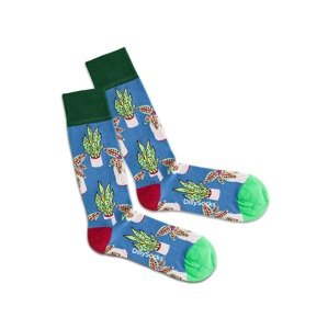 DillySocks Ponožky 'Sea Pottery'  nebeská modř / žlutá / zelená / mix barev