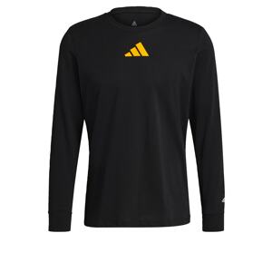 ADIDAS PERFORMANCE Funkční tričko žlutá / černá / bílá