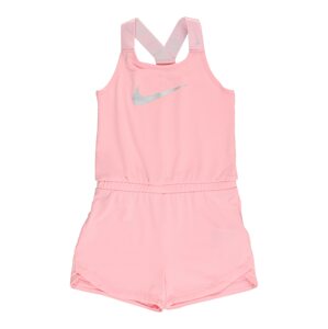 Nike Sportswear Overal  stříbrně šedá / světle růžová