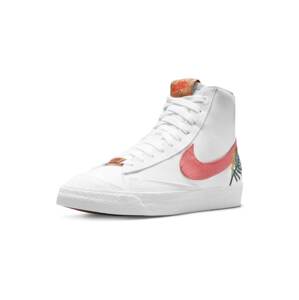 Nike Sportswear Kotníkové tenisky  bílá / růžová / světle hnědá / žlutá / tmavě zelená
