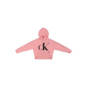 Calvin Klein Jeans Mikina růžová / černá