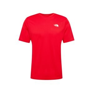 THE NORTH FACE Funkční tričko  červená / bílá