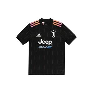 ADIDAS PERFORMANCE Funkční tričko 'Juventus 21/22'  černá / bílá / tyrkysová / korálová / fuchsiová